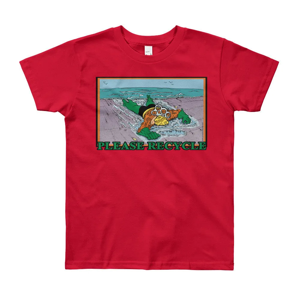 Please Recycle Superhero Youth T-Shirt