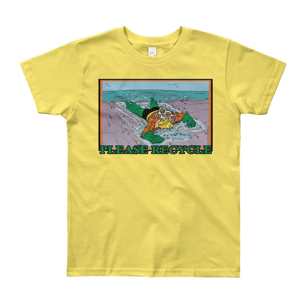 Please Recycle Superhero Youth T-Shirt