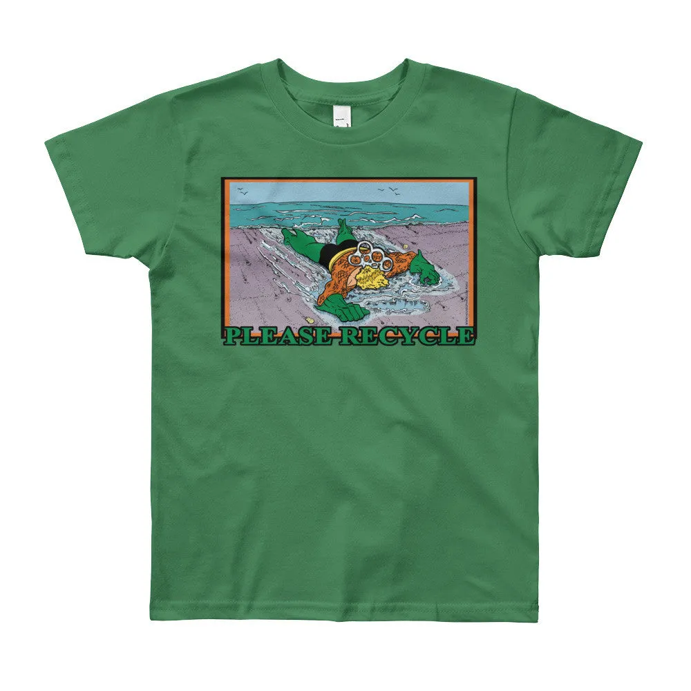 Please Recycle Superhero Youth T-Shirt
