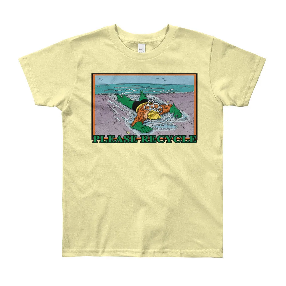 Please Recycle Superhero Youth T-Shirt