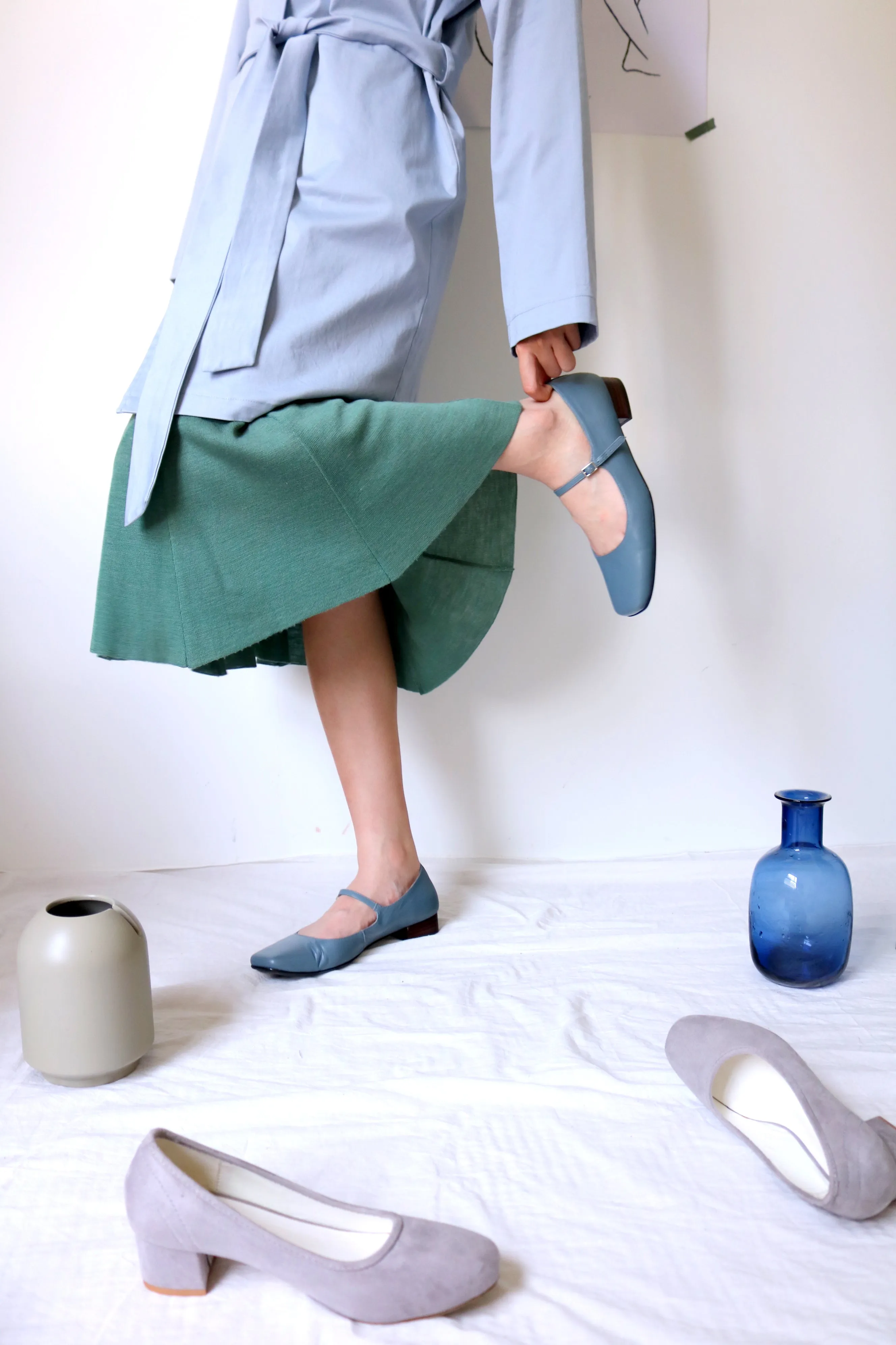 powder trench coat (more colours available)