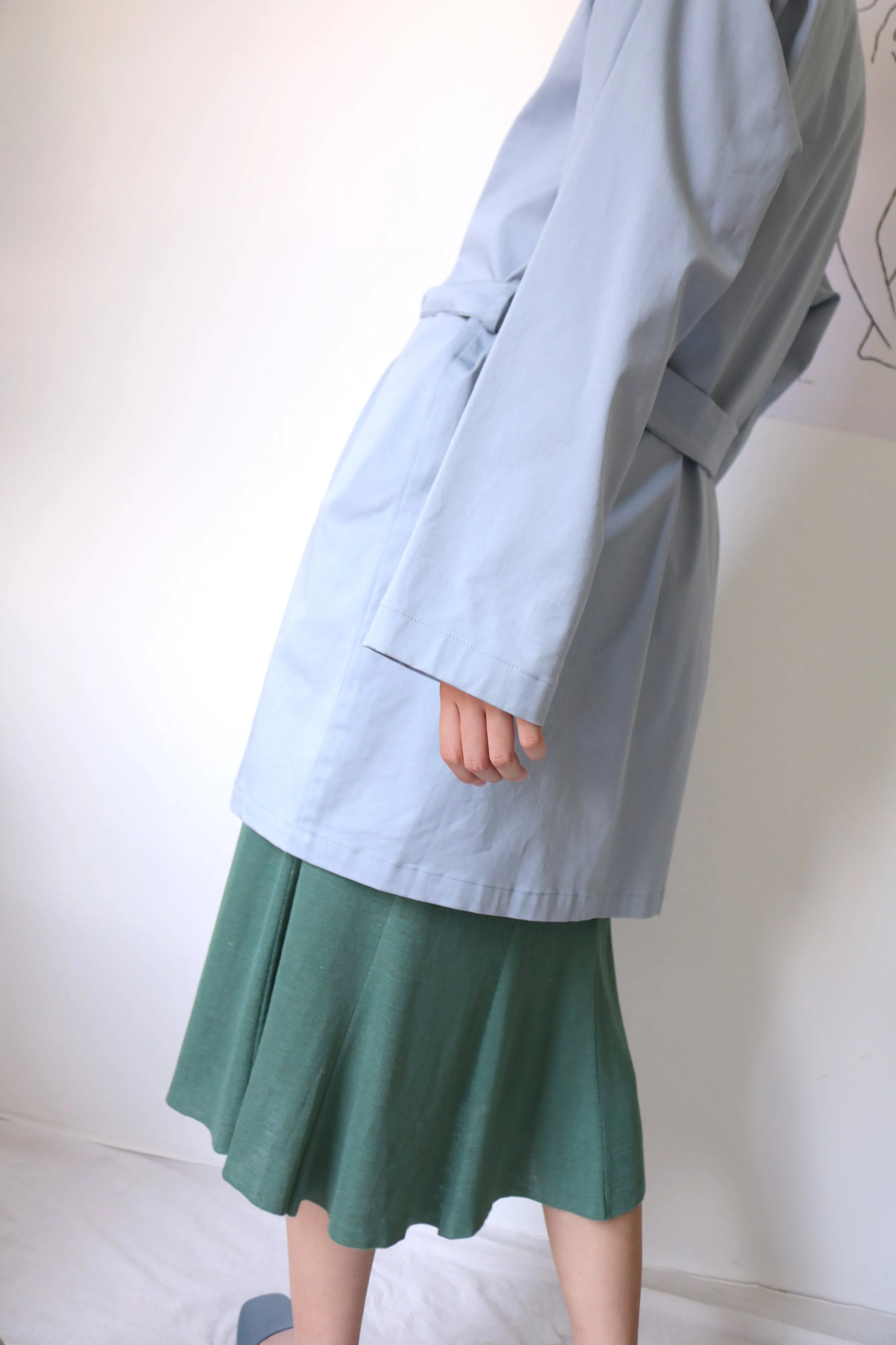 powder trench coat (more colours available)