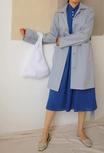 powder trench coat (more colours available)