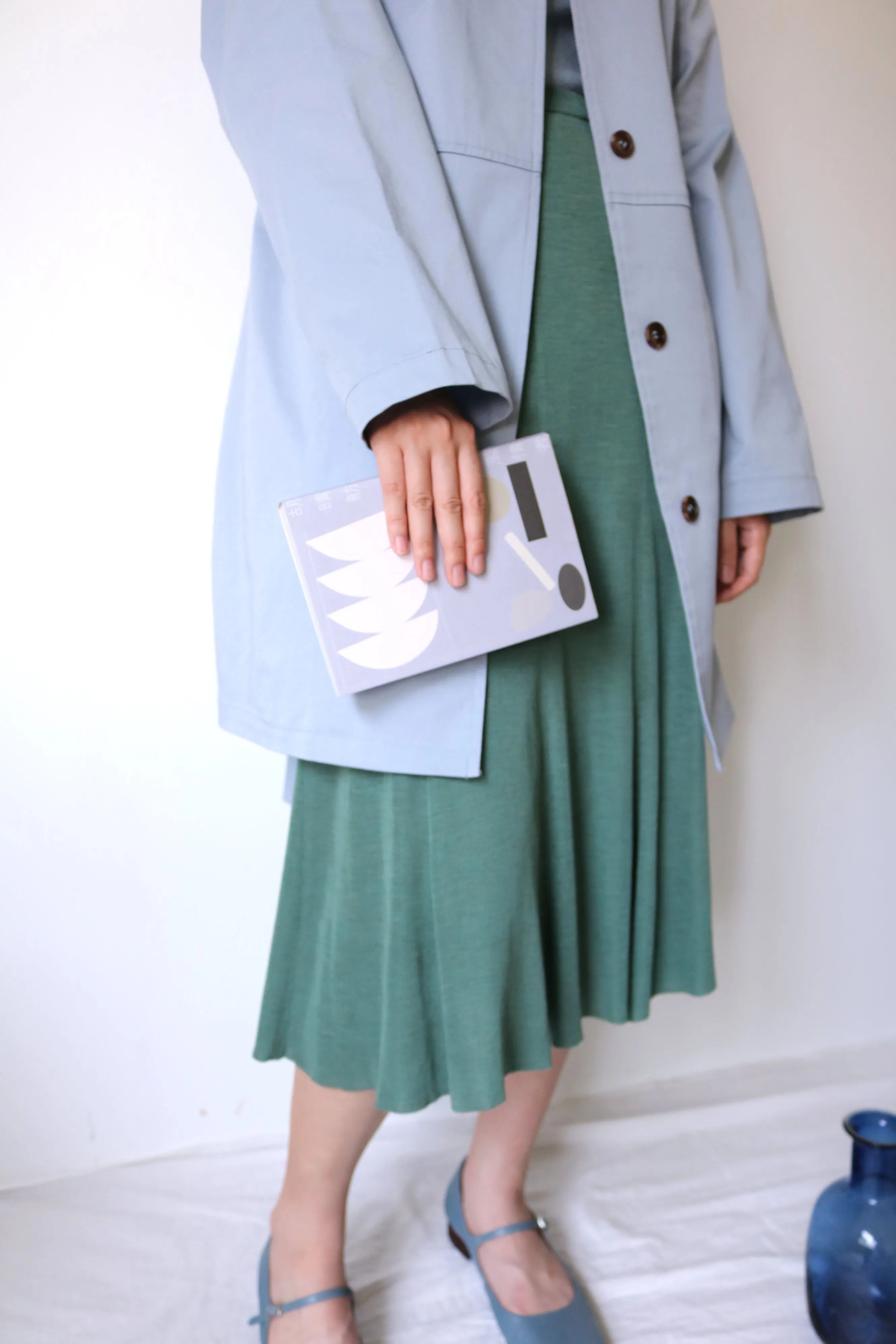 powder trench coat (more colours available)