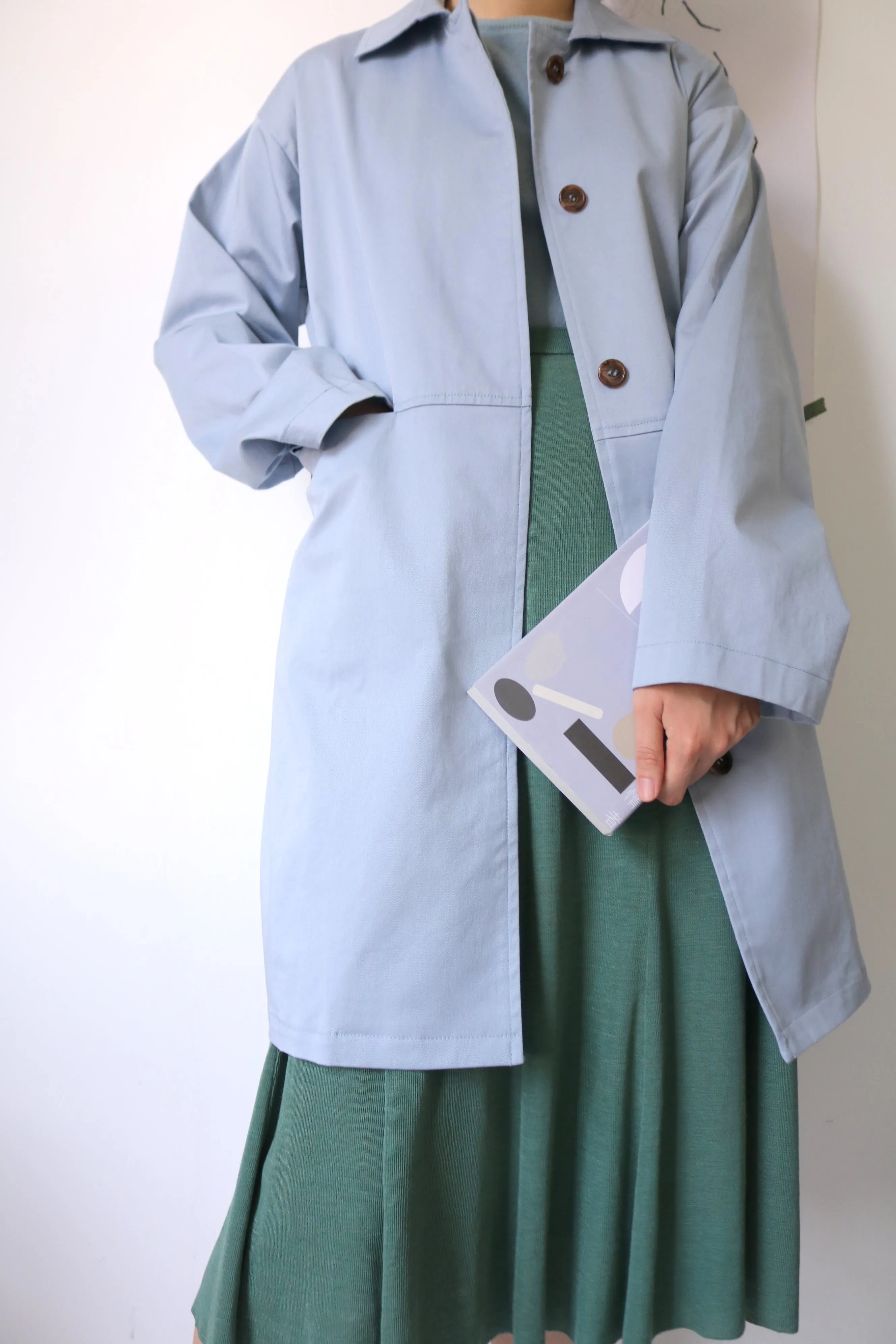 powder trench coat (more colours available)