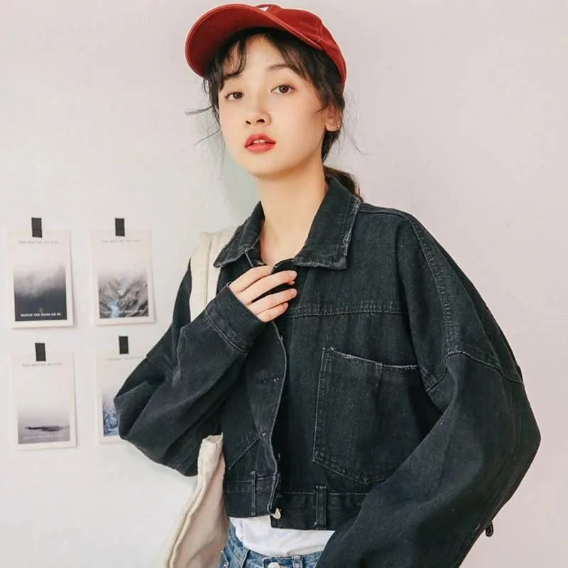 "BACK TIE DENIM" JACKET N082102