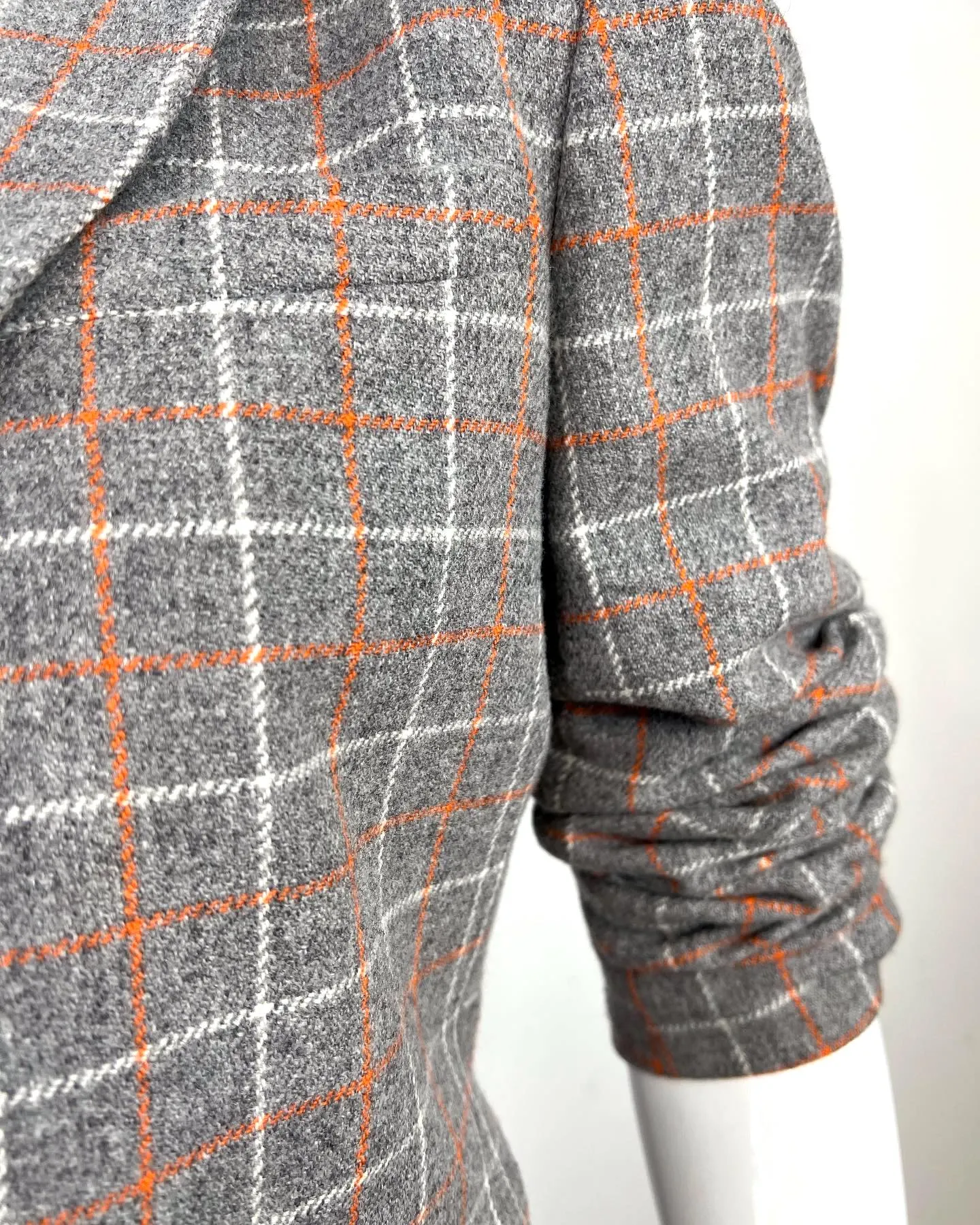 RAG & BONE RYLIE WOOL CHECK BLAZER