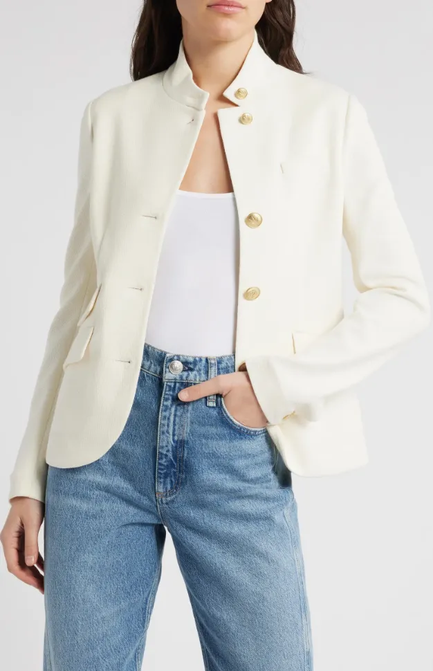 RAG & BONE SLADE TEXTURED KNIT BLAZER