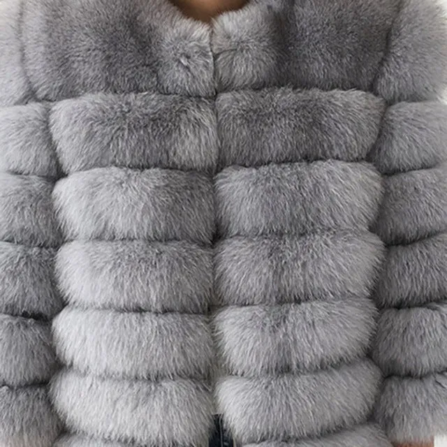 Real Fox Fur Jacket Natural Fur Coats Vest Real 2018 new style Long Coat Winter Warm Coat Natural fur coat Real Fox Fur Vest