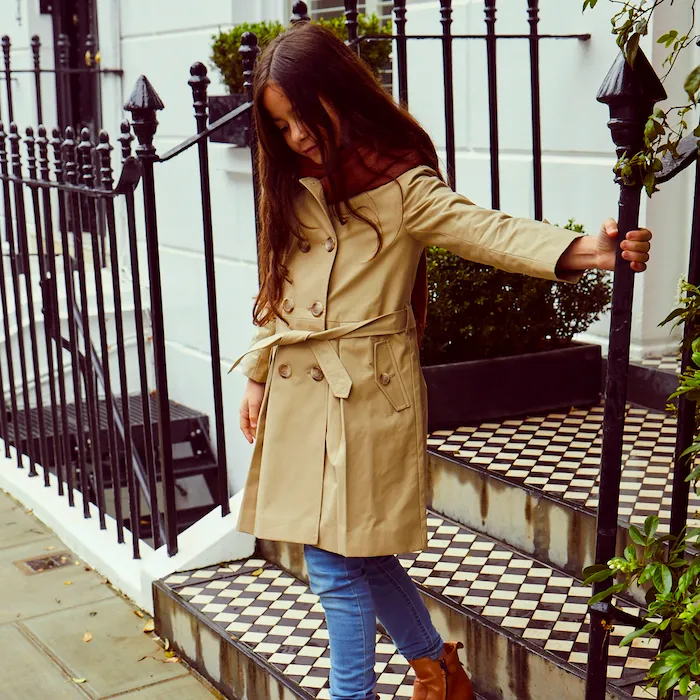 [Re:Coat] Bayswater Trench Coat - Classic Beige (2-3Y)