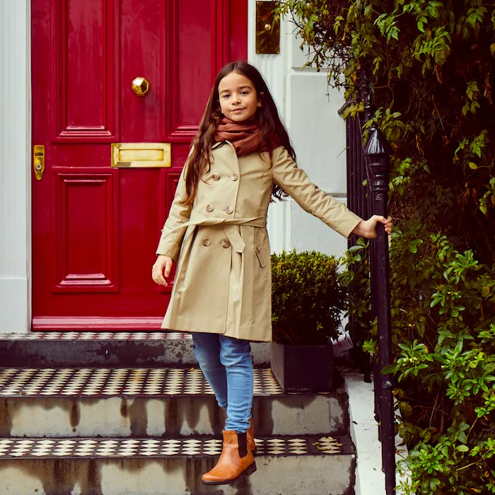 [Re:Coat] Bayswater Trench Coat - Classic Beige (2-3Y)