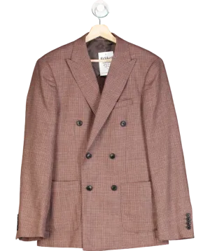 REISS Red Recline Double-breasted Regular Fit Blazer UK 38" CHEST
