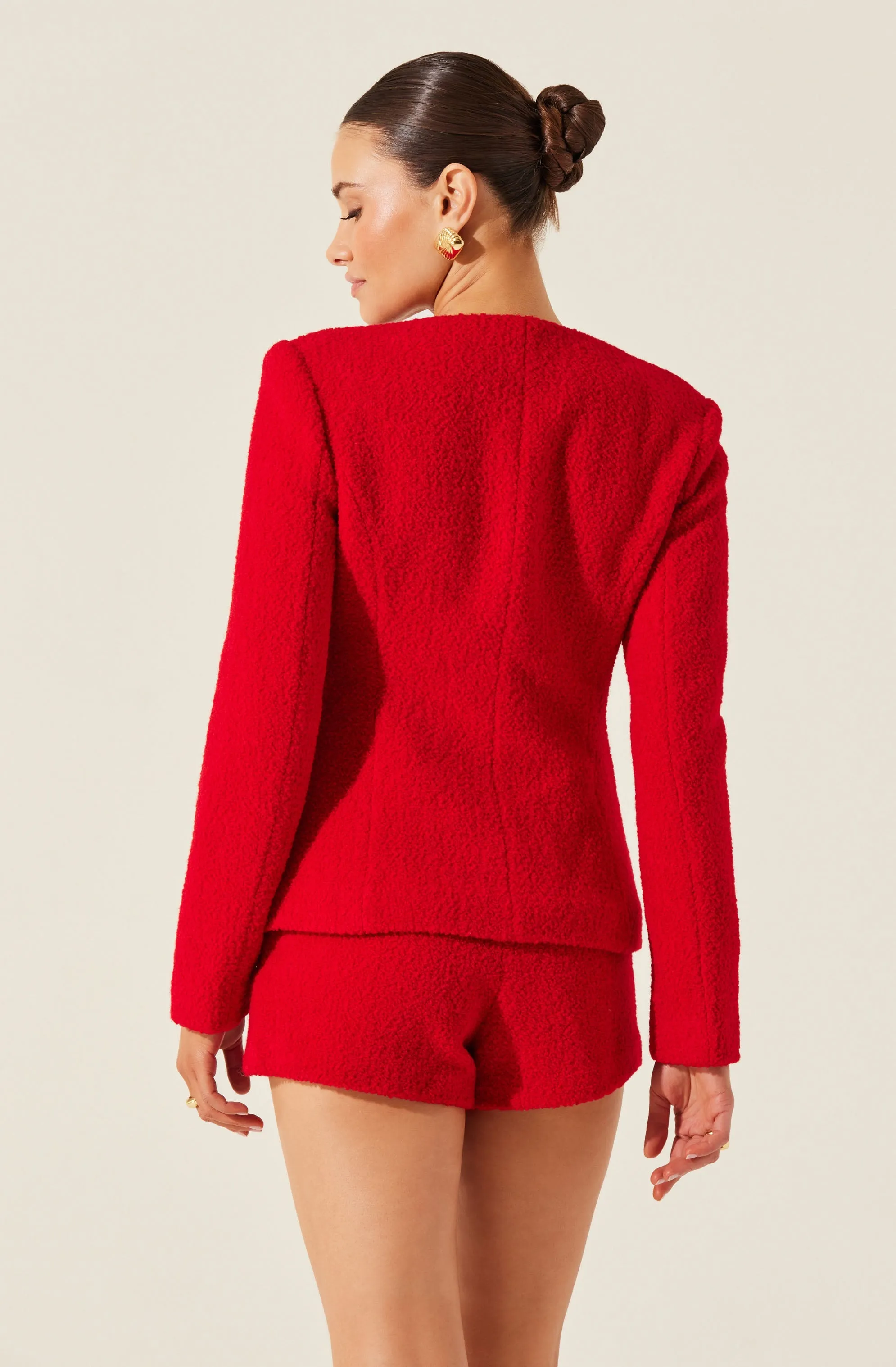 Rivka Fitted Sweetheart Blazer