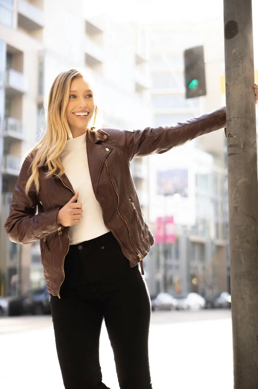 Riza Leather Jacket