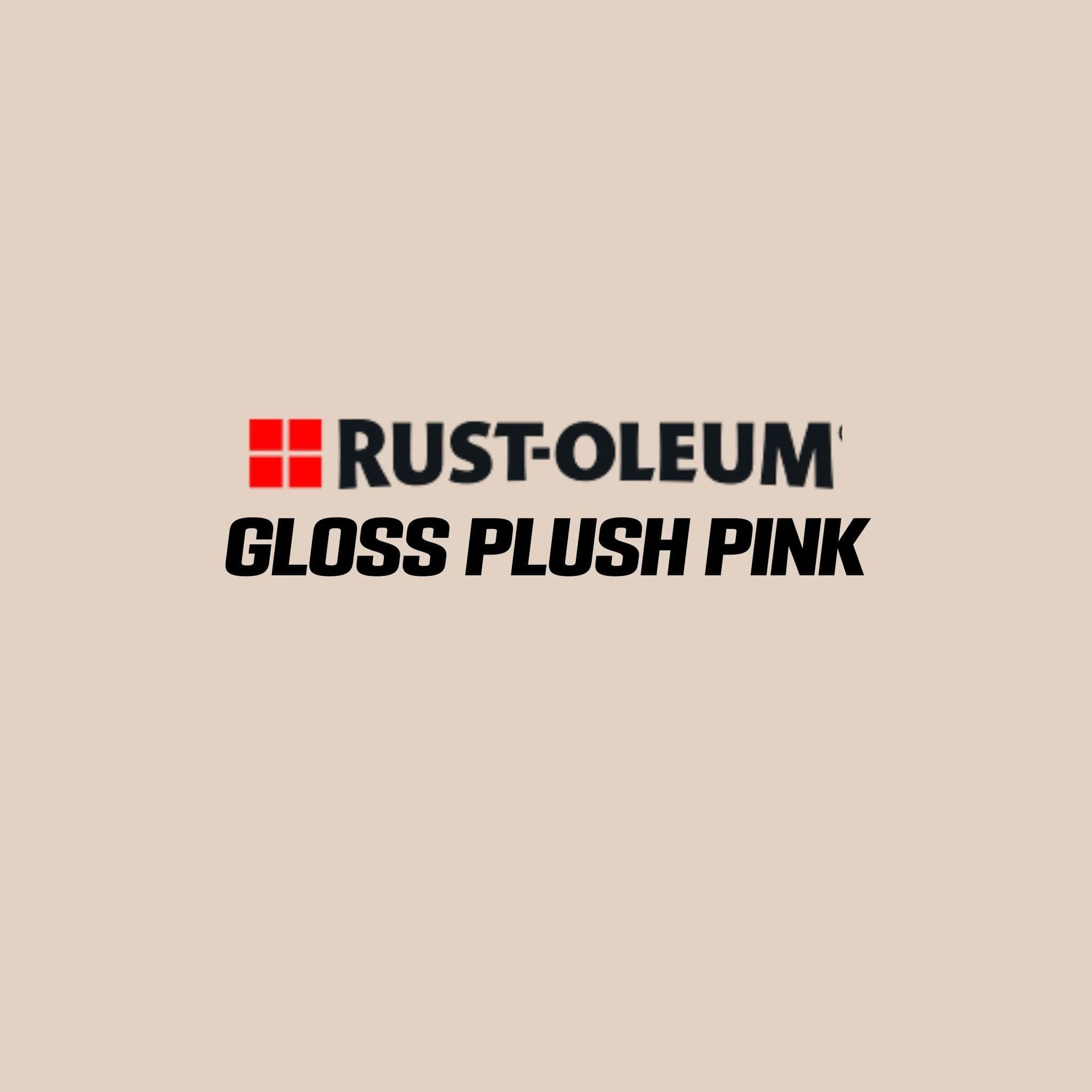 Rustoleum 2X Ultra Cover Gloss Spray - Gloss Plush Pink (6 Cans)