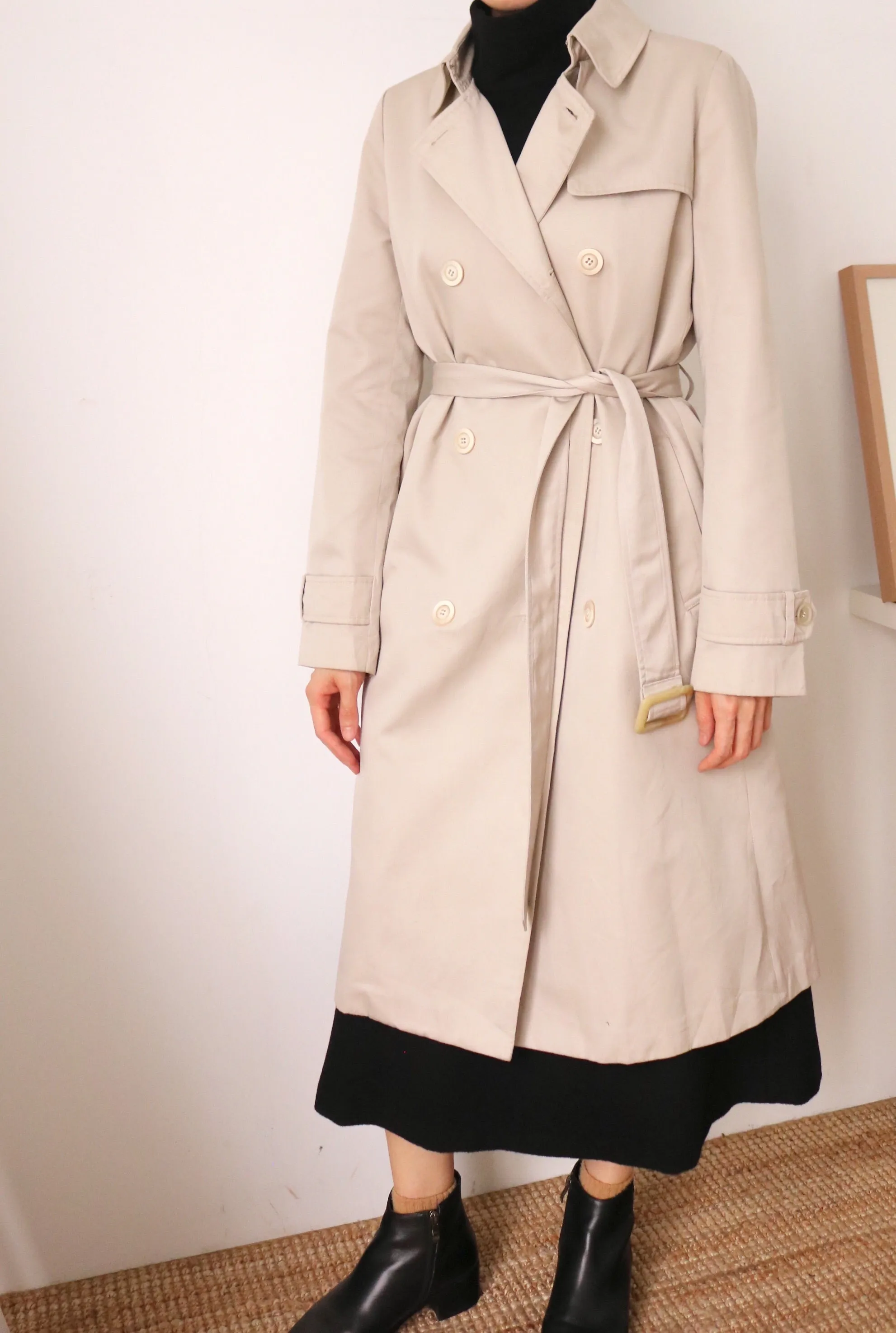 Saatchi Trench Coat  {Korean vintage}