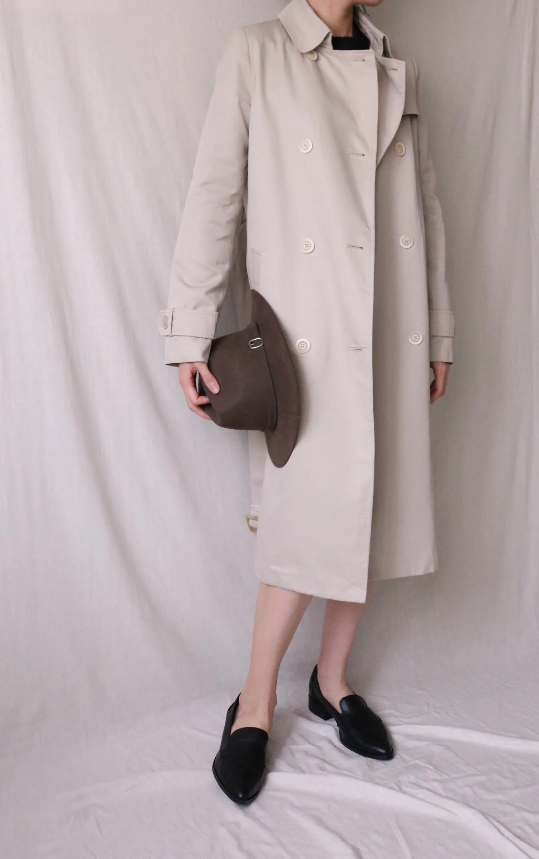 Saatchi Trench Coat  {Korean vintage}