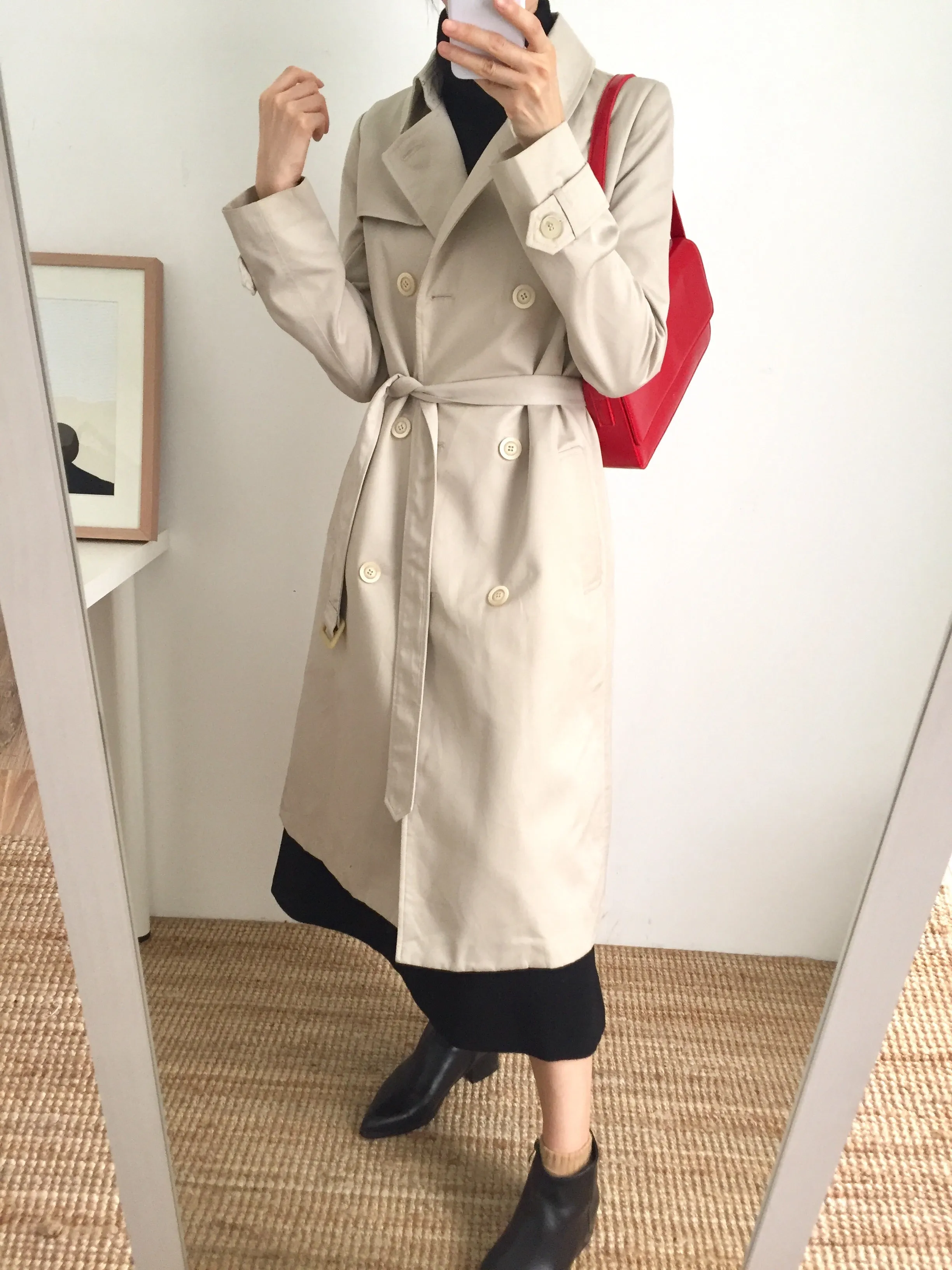 Saatchi Trench Coat  {Korean vintage}