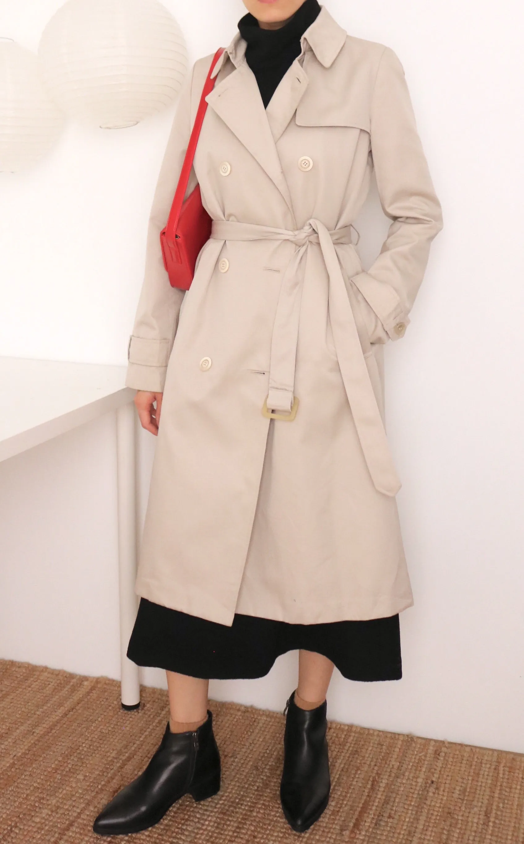 Saatchi Trench Coat  {Korean vintage}