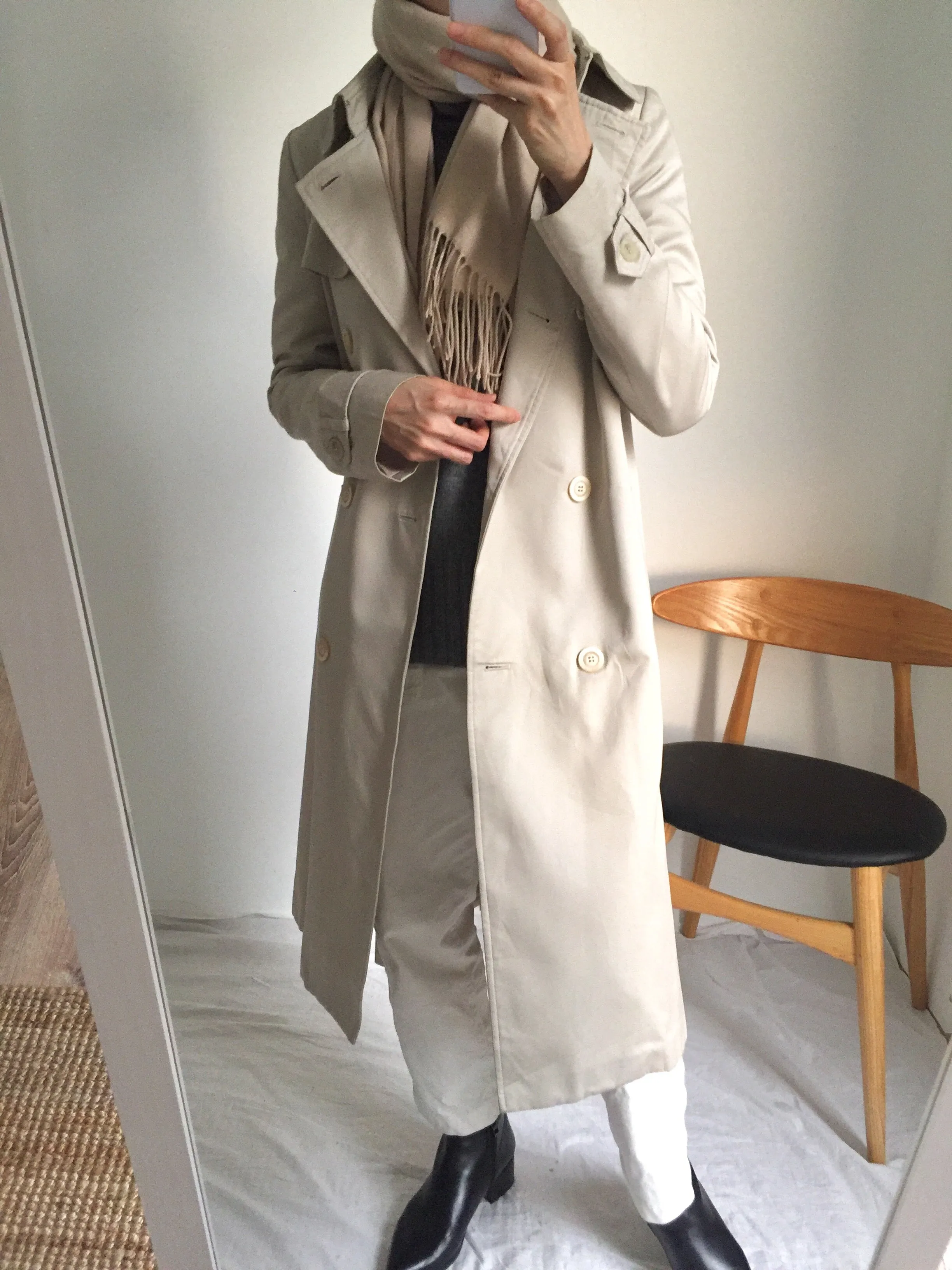Saatchi Trench Coat  {Korean vintage}