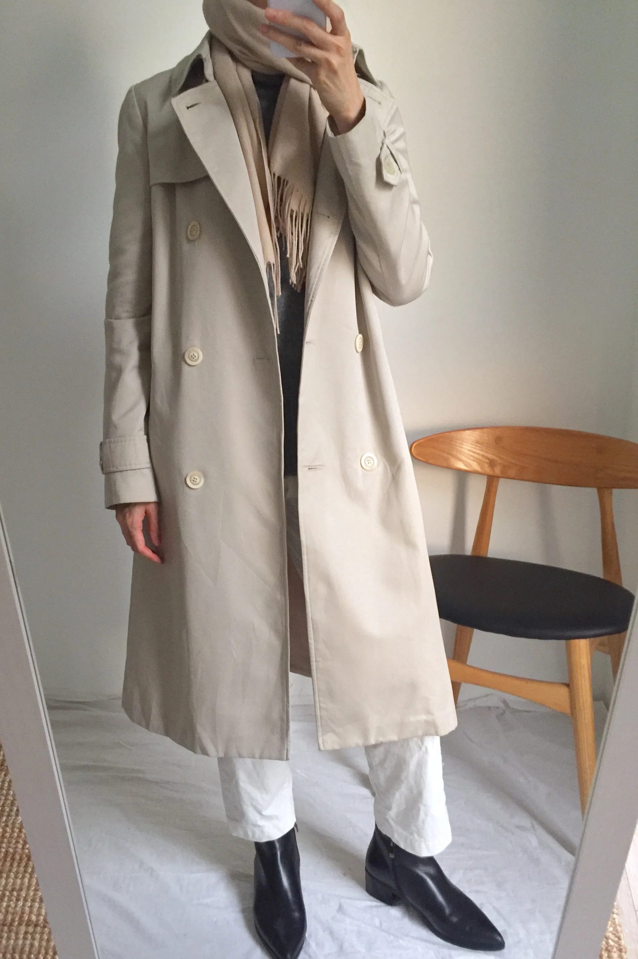 Saatchi Trench Coat  {Korean vintage}
