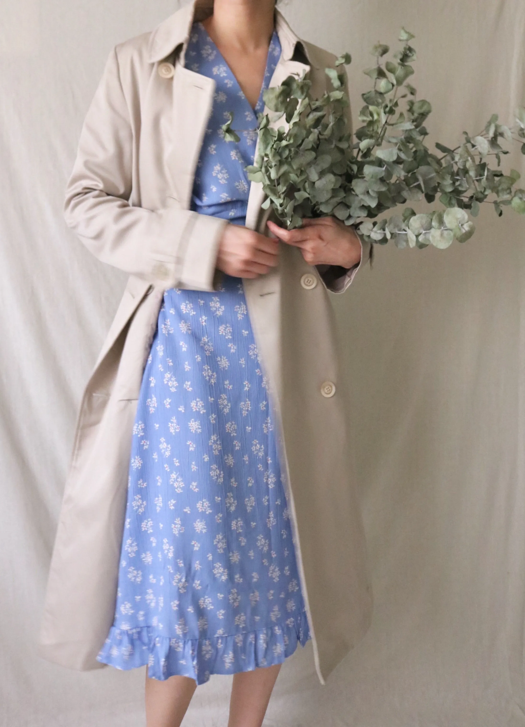 Saatchi Trench Coat  {Korean vintage}