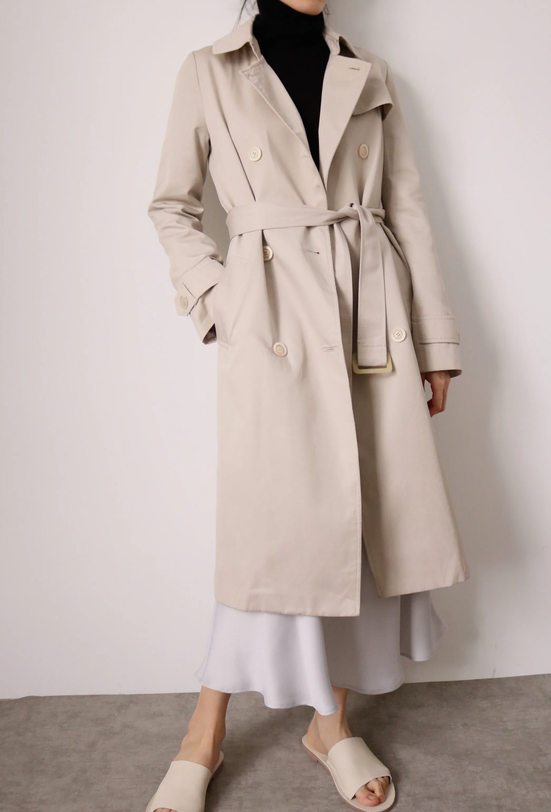 Saatchi Trench Coat  {Korean vintage}