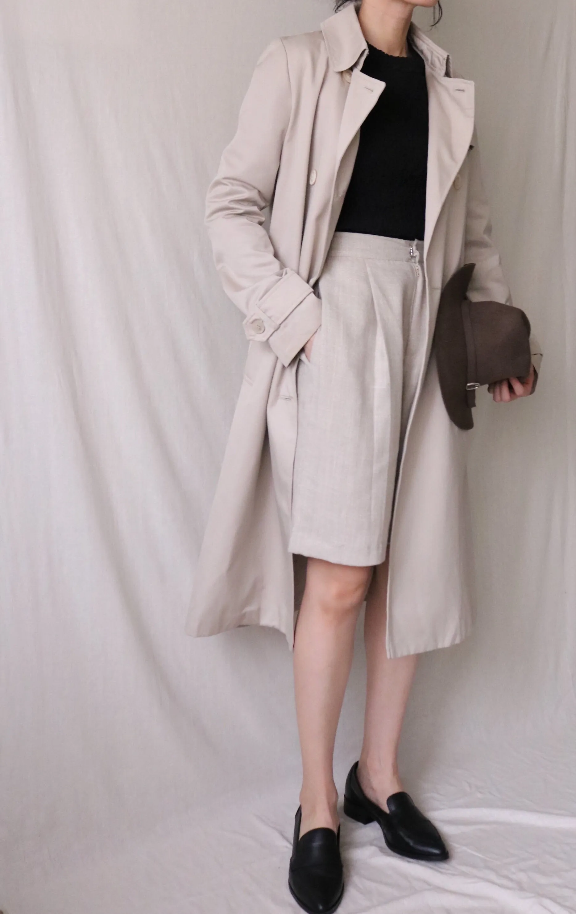 Saatchi Trench Coat  {Korean vintage}