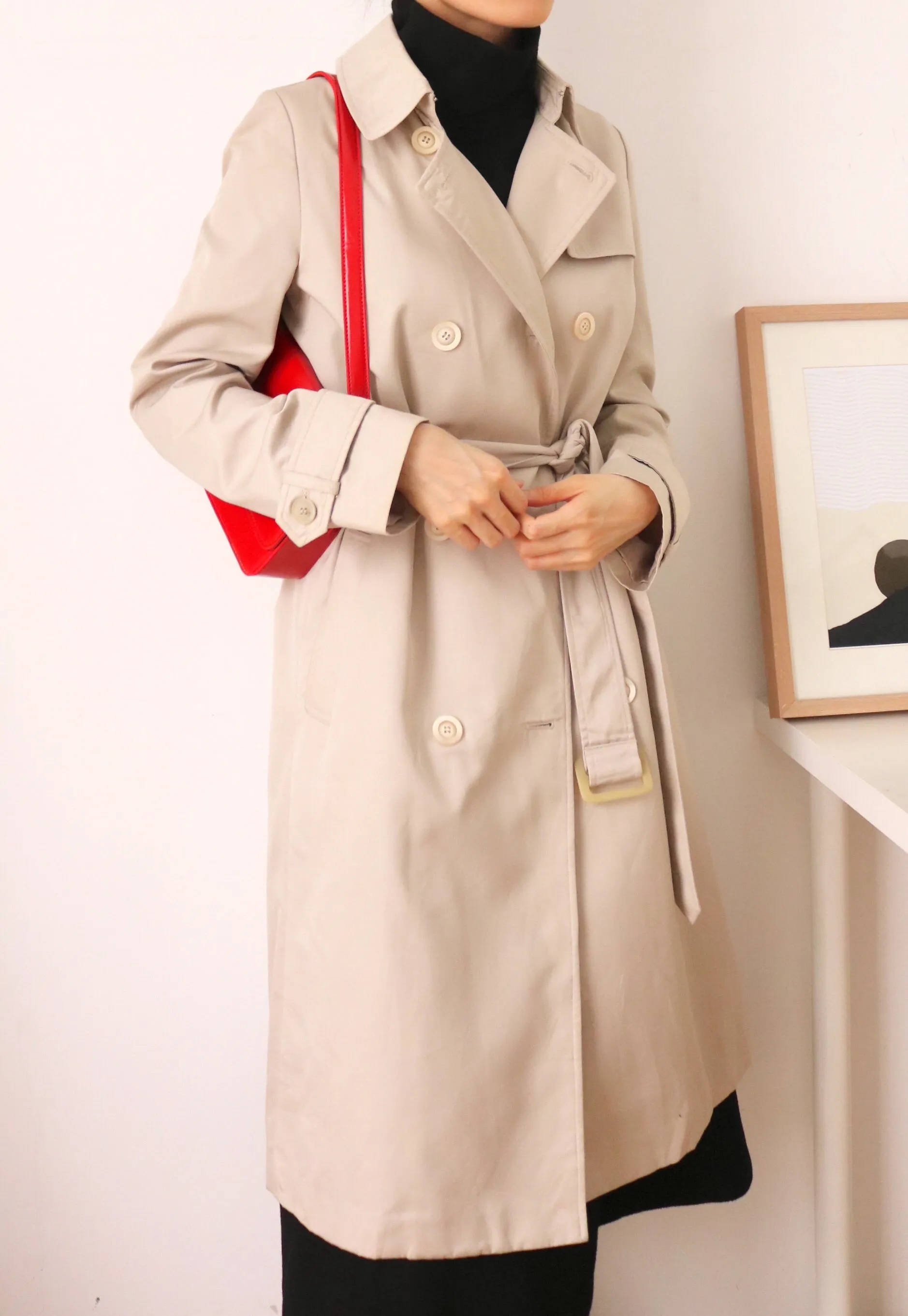 Saatchi Trench Coat  {Korean vintage}
