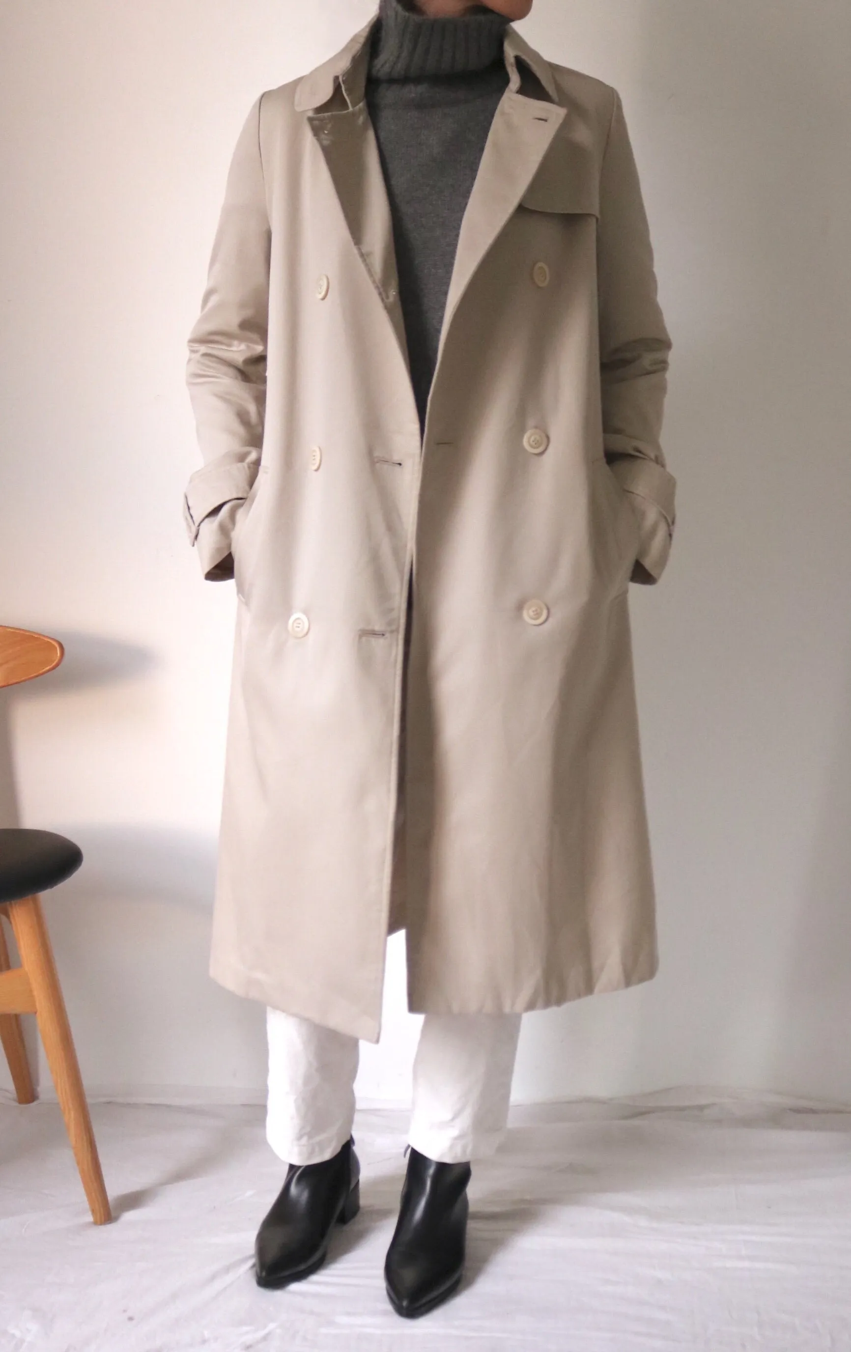 Saatchi Trench Coat  {Korean vintage}