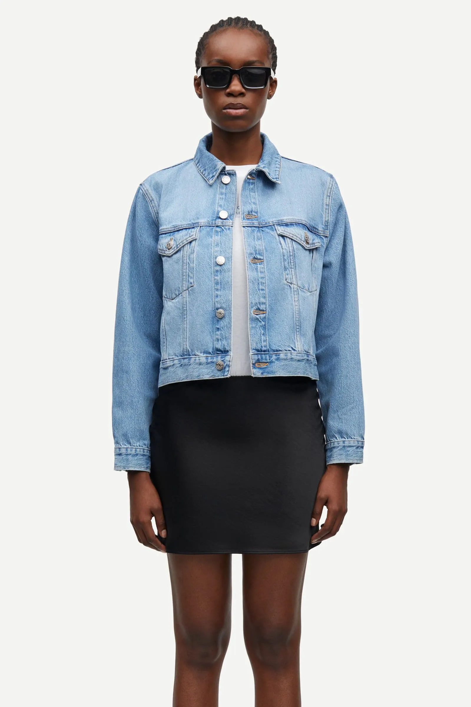 Samsoe Samsoe | Sabeth Jacket - Ocean Surf