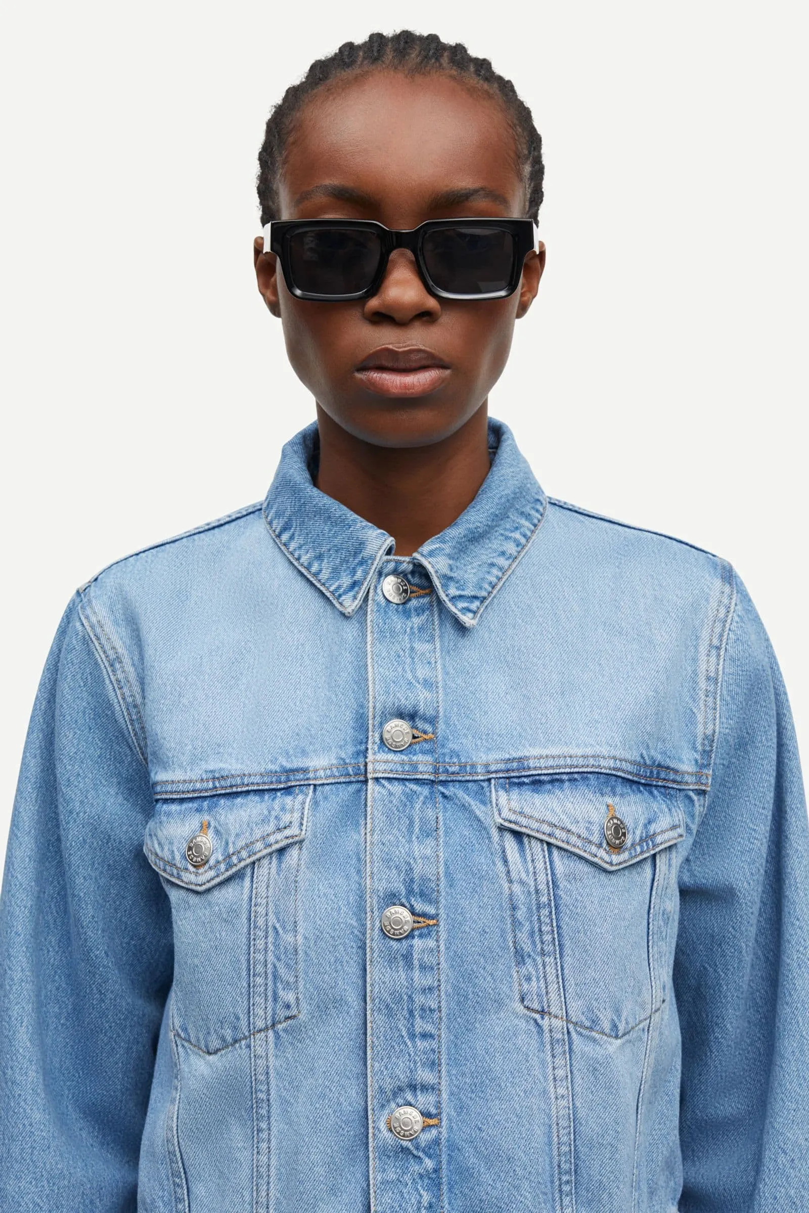 Samsoe Samsoe | Sabeth Jacket - Ocean Surf