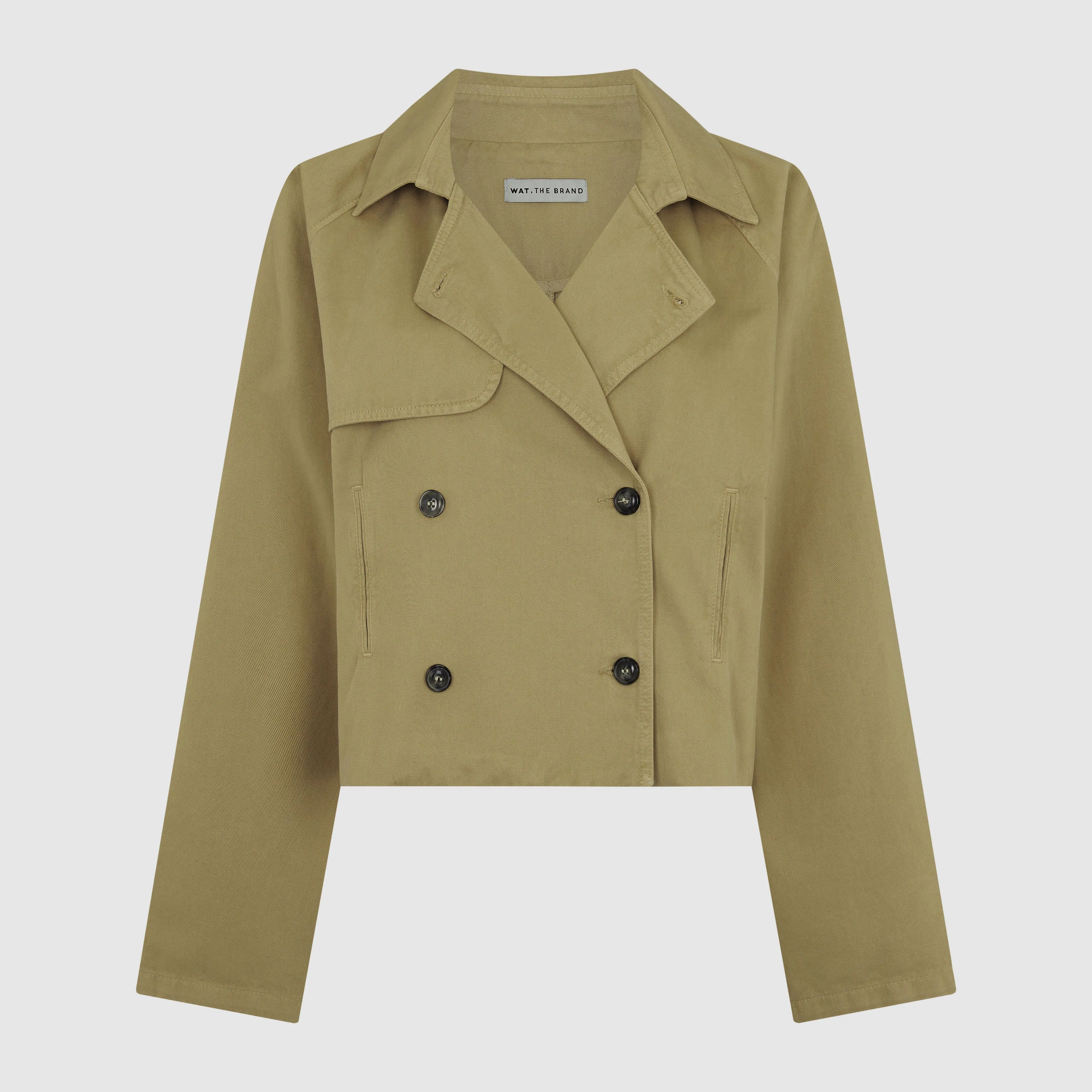 SHORT BOXY TRENCH COAT