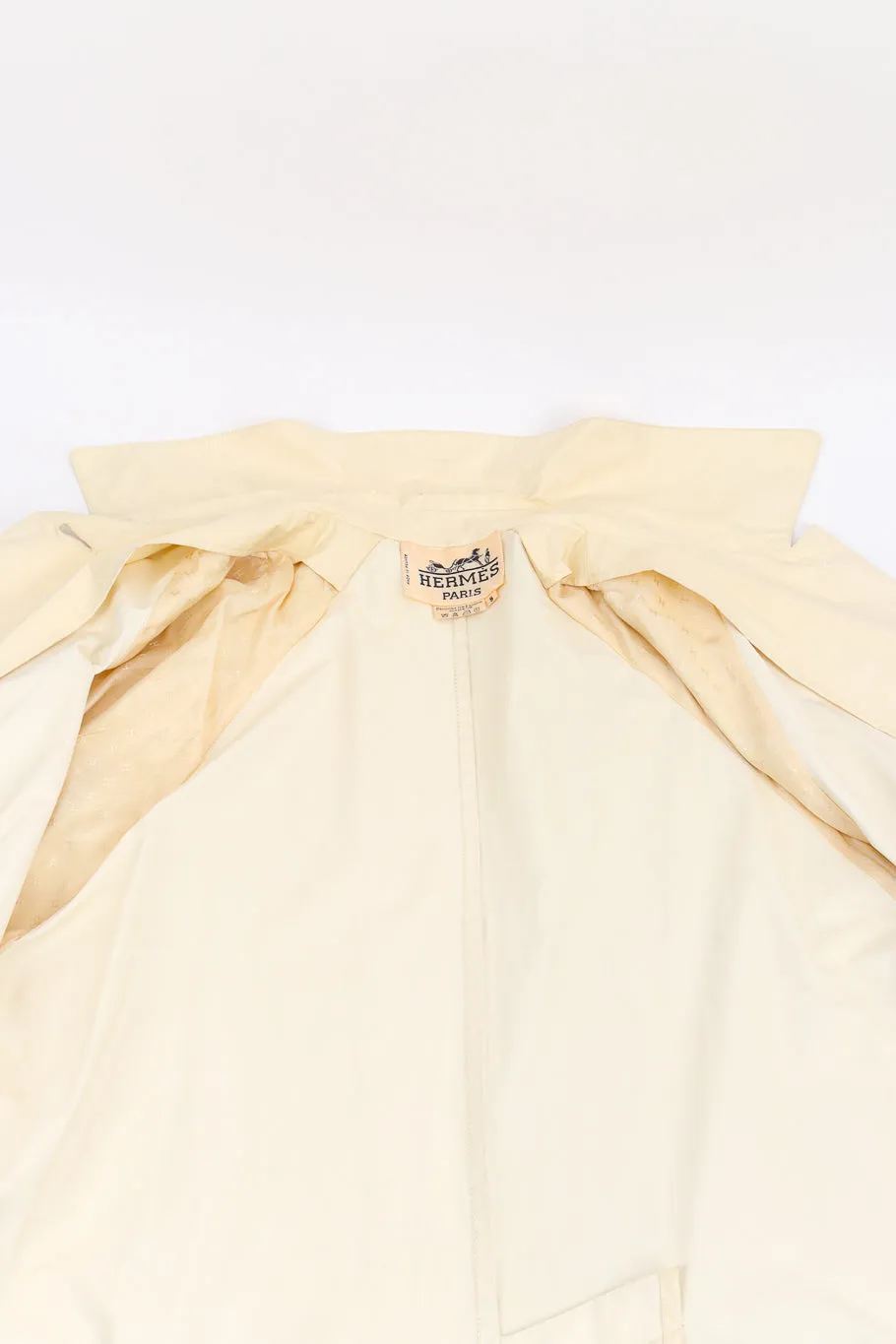Silk Trench Coat