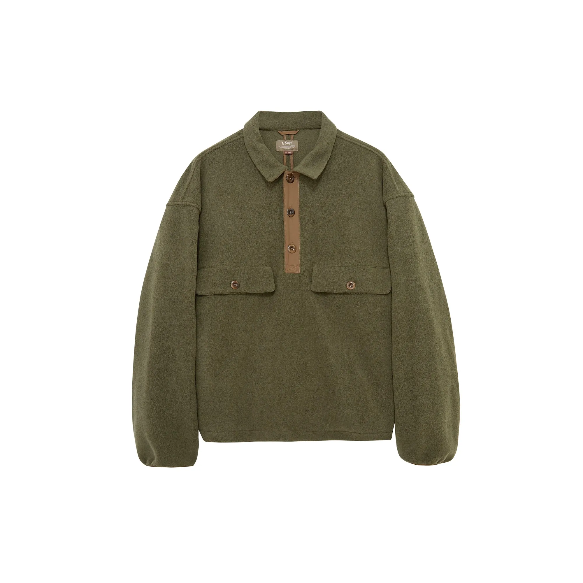 Snap Fleece Pullover