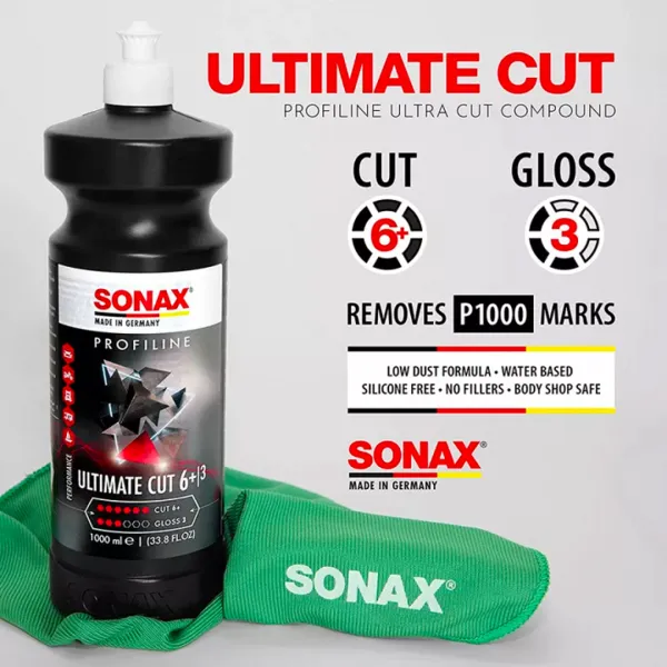 Sonax Profiline Ultimate Cut 1Ltr - Imported From Germany