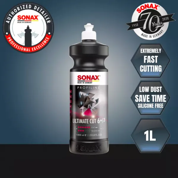 Sonax Profiline Ultimate Cut 1Ltr - Imported From Germany