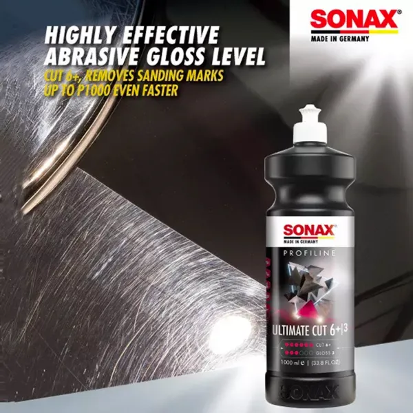 Sonax Profiline Ultimate Cut 1Ltr - Imported From Germany
