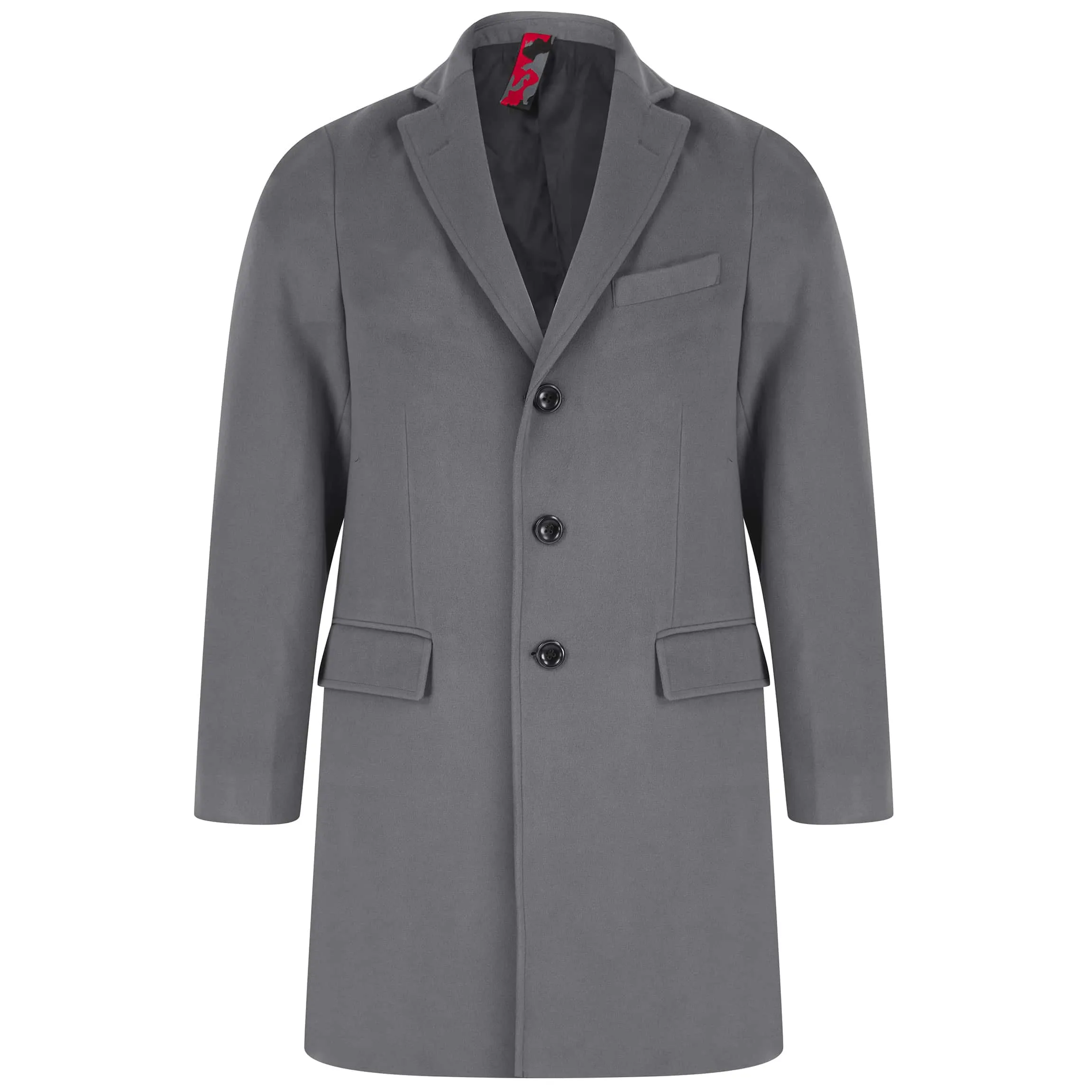 SSEINSE CAPPOTTO SINGLE BREASTED OVERCOAT