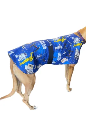 Star Wars Spring classic style Greyhound coat design in a sturdy cotton & fleece washable