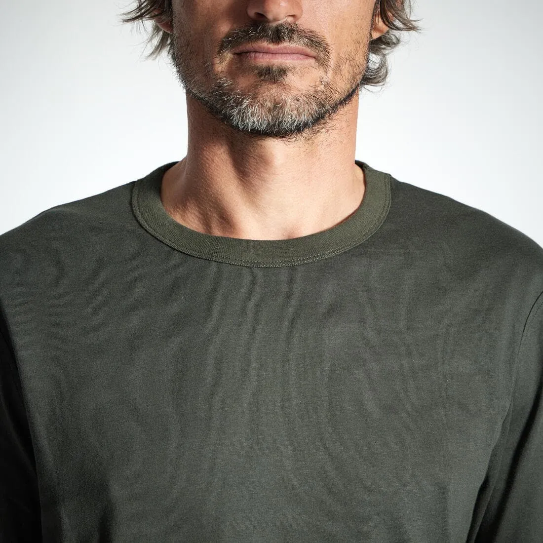 T-SHIRT MANCHES LONGUES RESISTANT 100 VERT