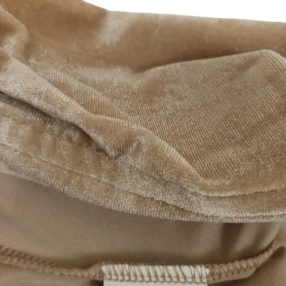 Toby Heart Ginger Velvet Love Indie Trench Sz M Beige GLAM Valentine Romantic