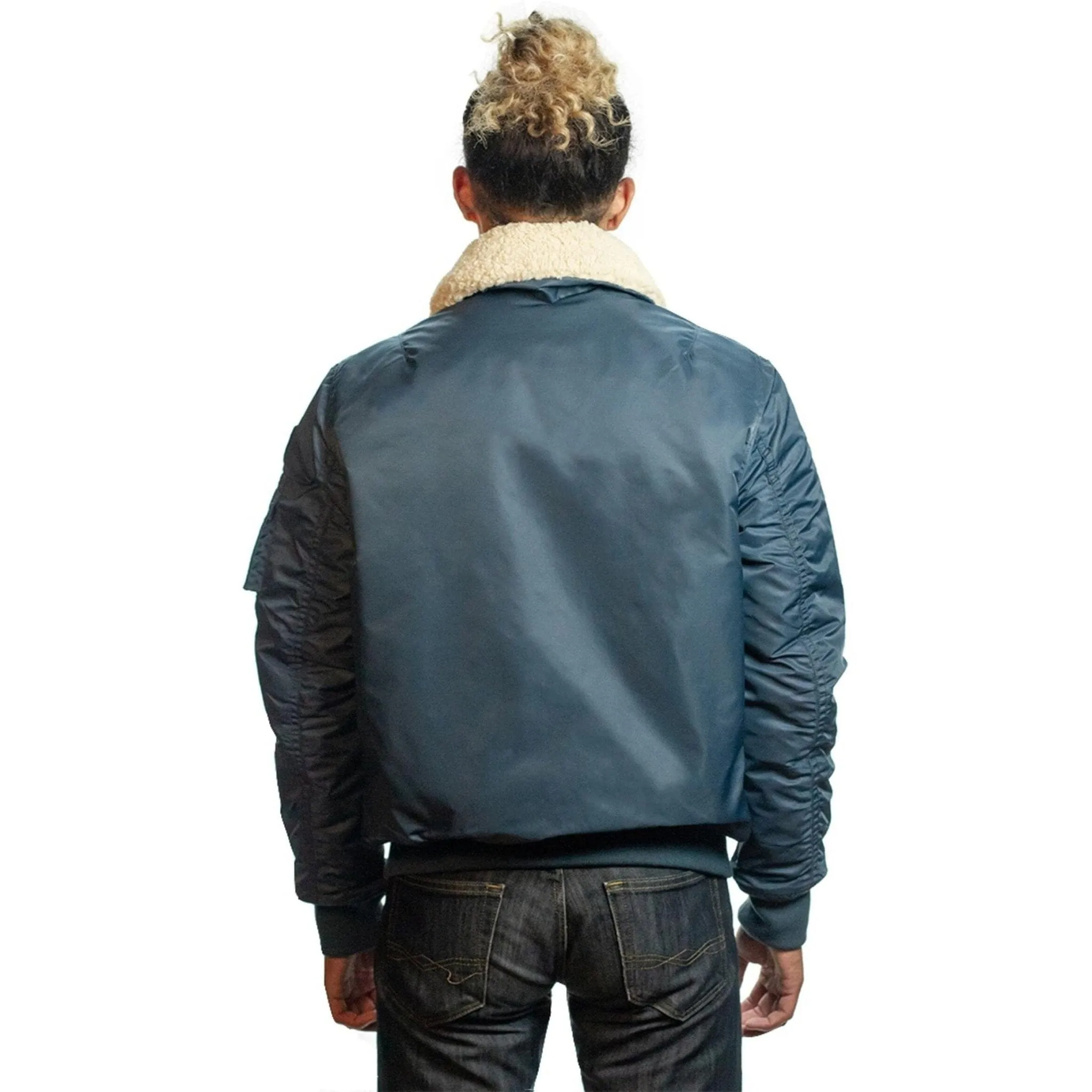 Top Gun® Official CWU-45P Nylon Jacket with Fur