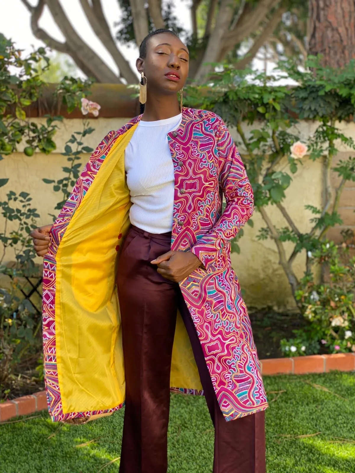 Trench Coat "Peony"