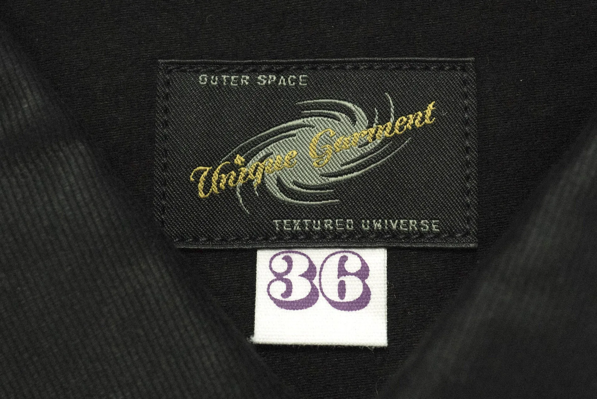 Unique Garment Heavyweight Jungle Cloth 'Utility' Jacket (Black)