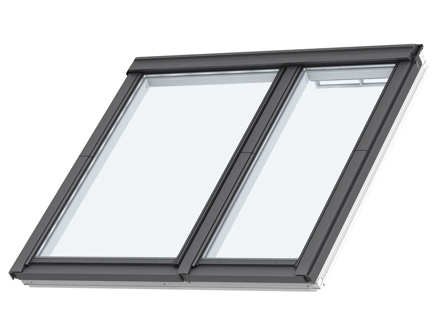VELUX GPLS FPK08 2070 2-in-1 Double Glazed Top-Hung Window (155 x 140cm)