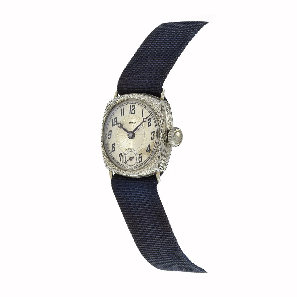 Vintage 1940's IOCO Trench Style Early Wristwatch