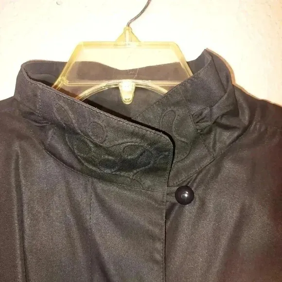 Vintage London Fog Turn Up Collar Trench Coat w/ wool lining Size 8 Regular