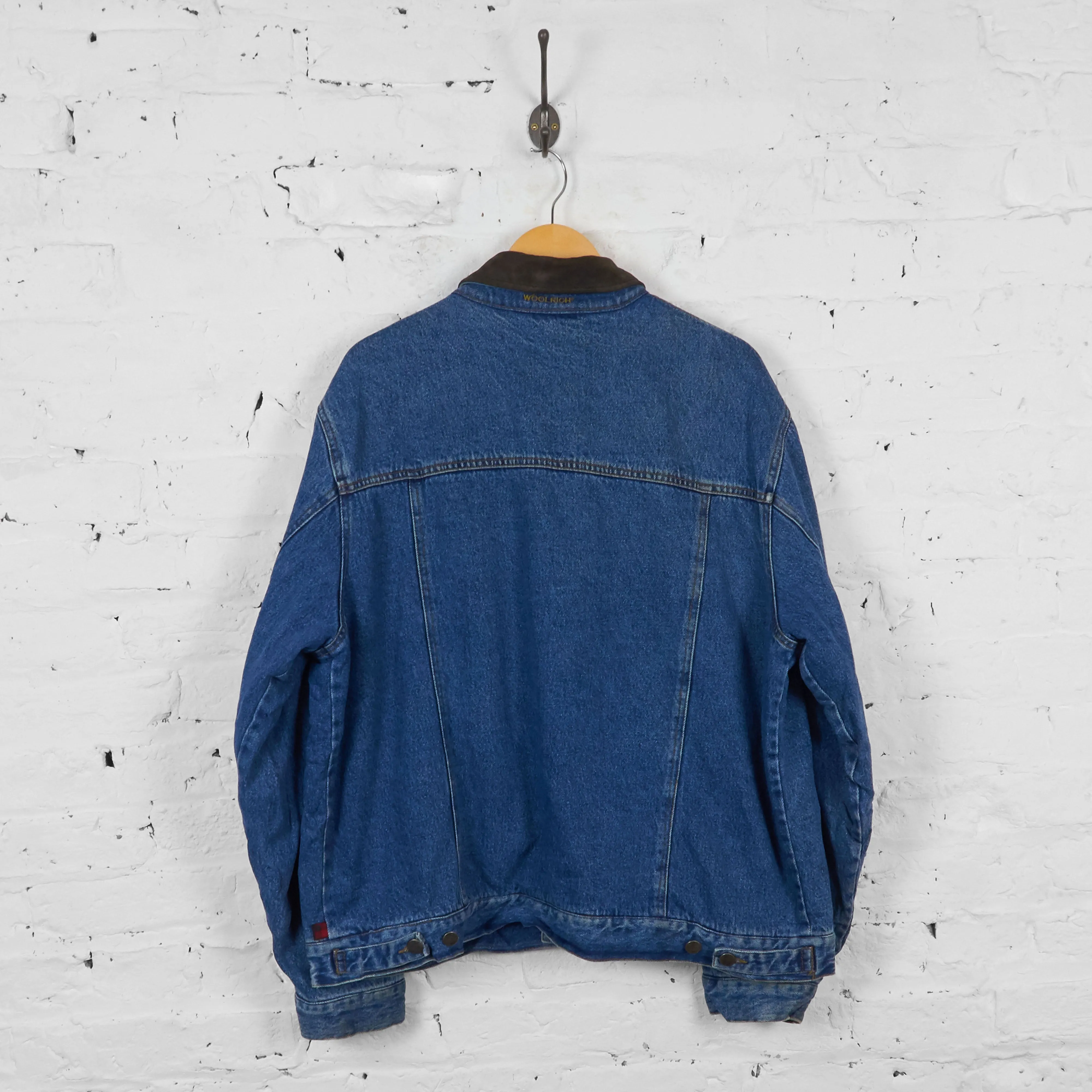 Vintage Woolrich Denim Jacket - Blue - XL
