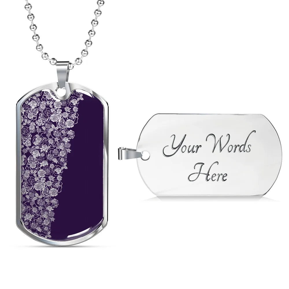Violet's Excellent Dog Tag